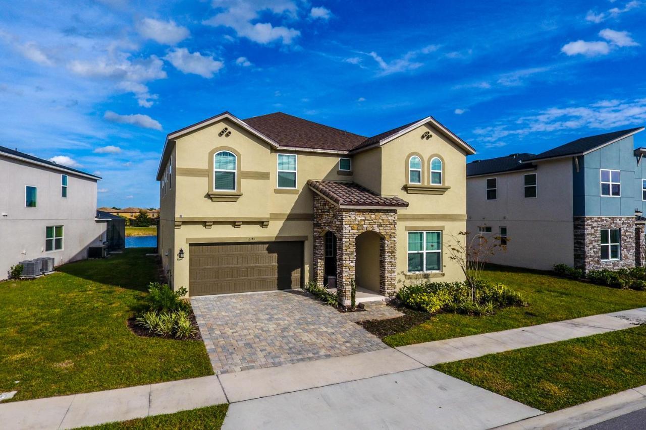 Brand New 9 Bedrooms House With Private Pool, Star Wars Game Room, Theme Rooms And Lake View Sa2145 Kissimmee Esterno foto
