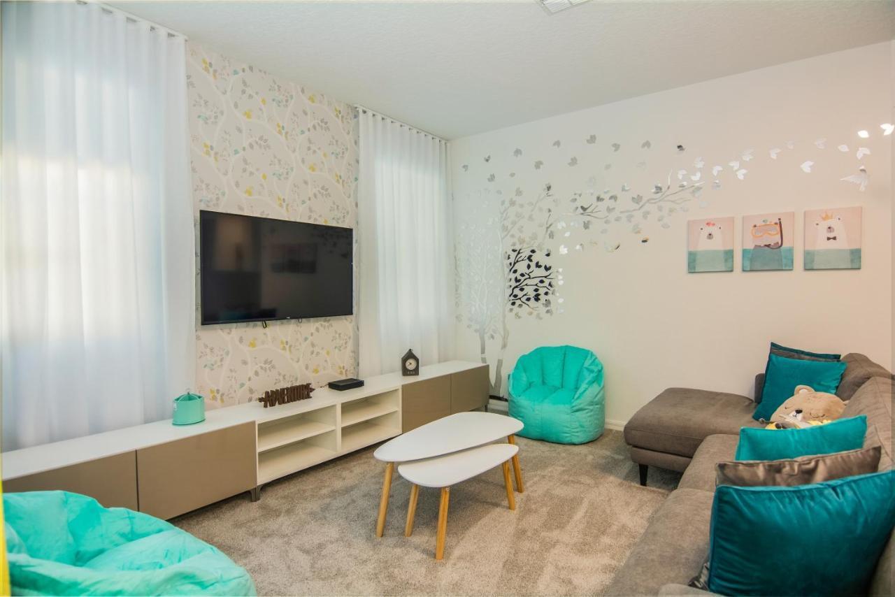 Brand New 9 Bedrooms House With Private Pool, Star Wars Game Room, Theme Rooms And Lake View Sa2145 Kissimmee Esterno foto