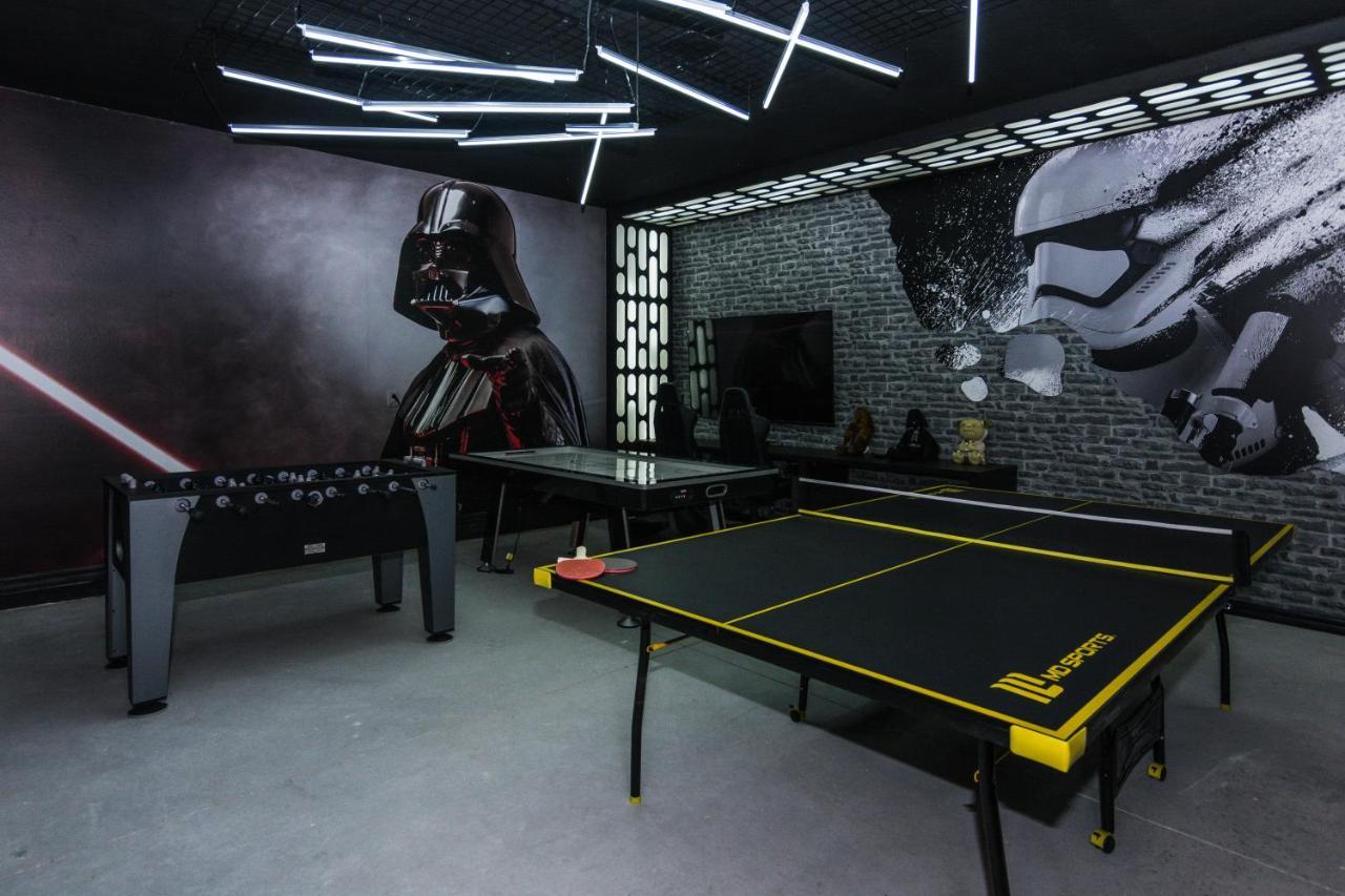 Brand New 9 Bedrooms House With Private Pool, Star Wars Game Room, Theme Rooms And Lake View Sa2145 Kissimmee Esterno foto